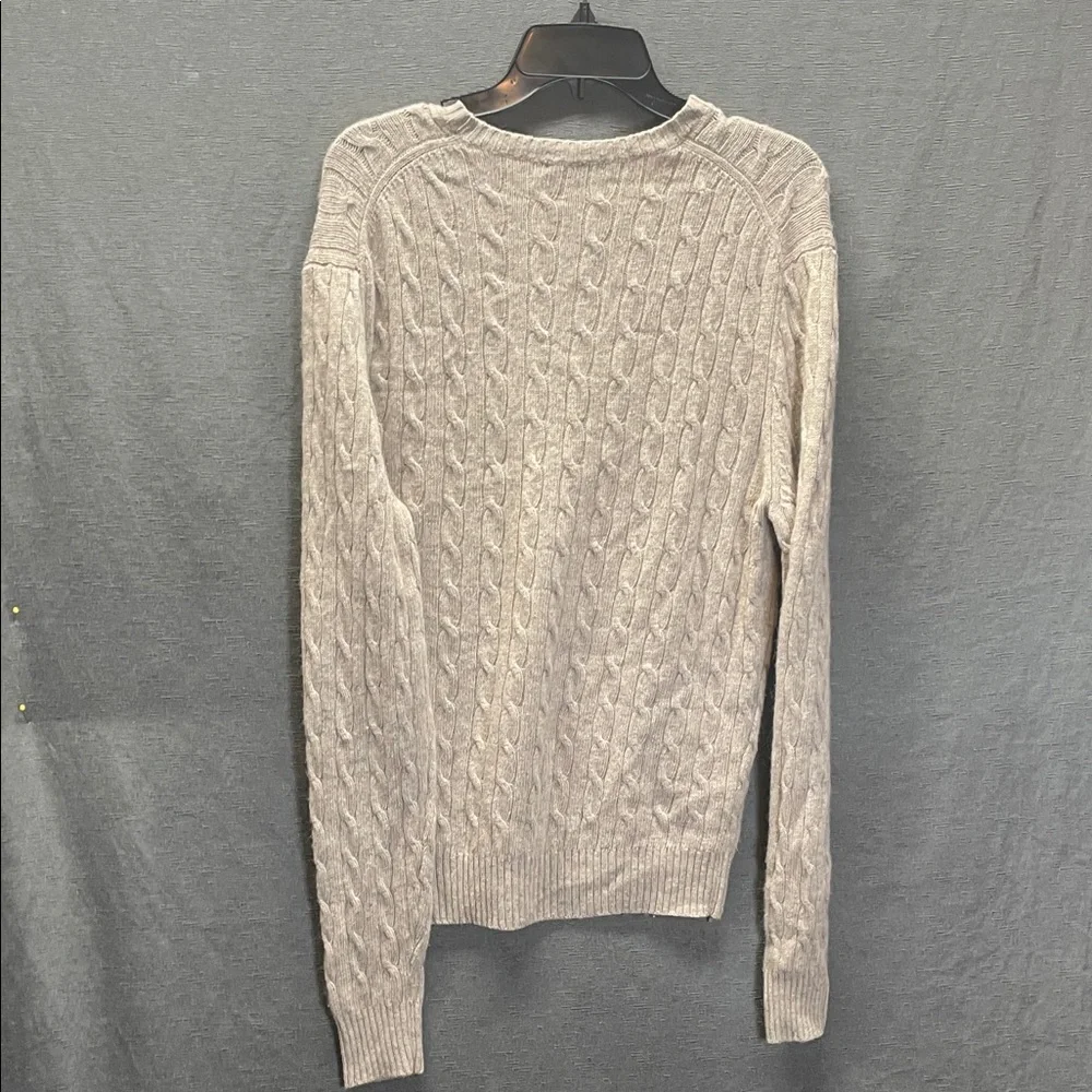 J. Crew Women's Beige Cable Knit Sweater